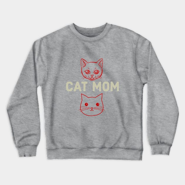 Cat Dad Crewneck Sweatshirt by Artistic Design